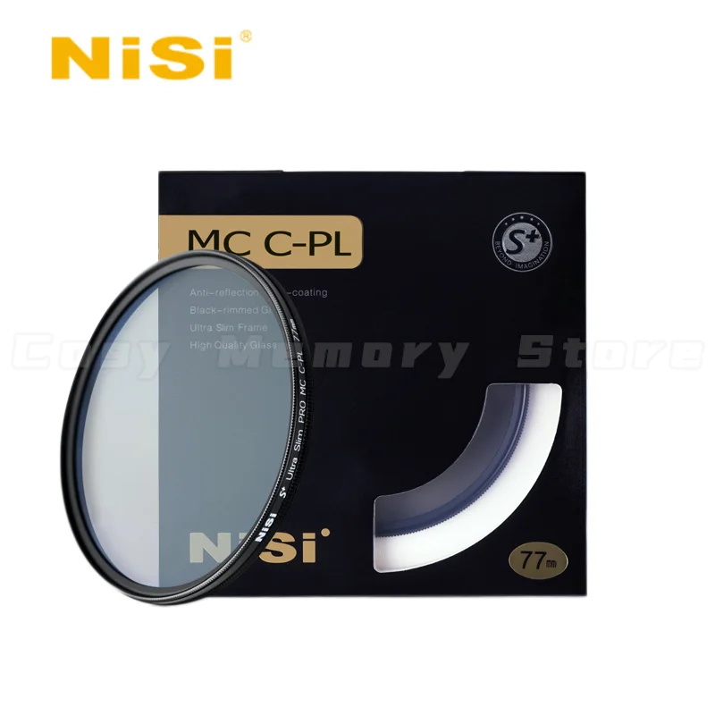 NiSi MC CPL coated polarizer 40.5 49 52 58 62 72 82 67mm 77mm micro single lens reflex camera polarizer filter