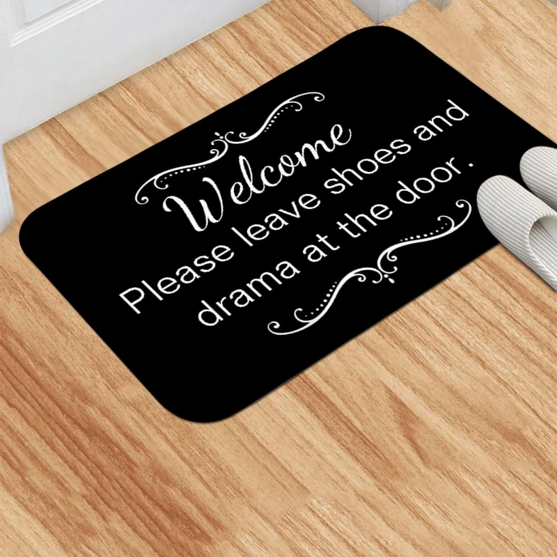Entrance Rug Modern Door Mat for Home Decor Doormat Anti-Slip Bath Kitchen Garden Small Carpets Comfortable & Waterproof Carpet