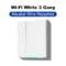 WiFi White 3 Gang