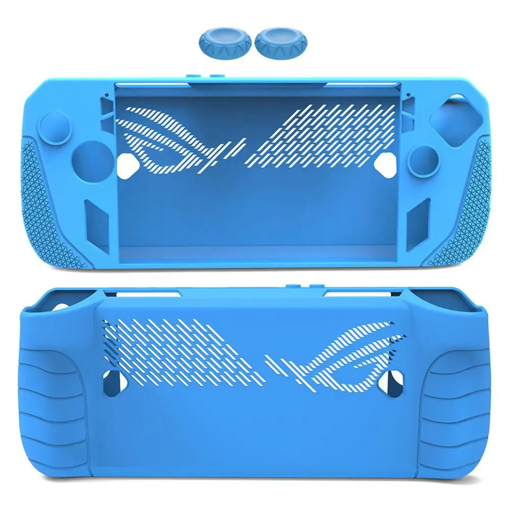 High-quality Silicone Case Anti-slip Protective Case Rog Ally X Game Console Protective Cover Shockproof Impact for Ultimate