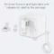 White accessories