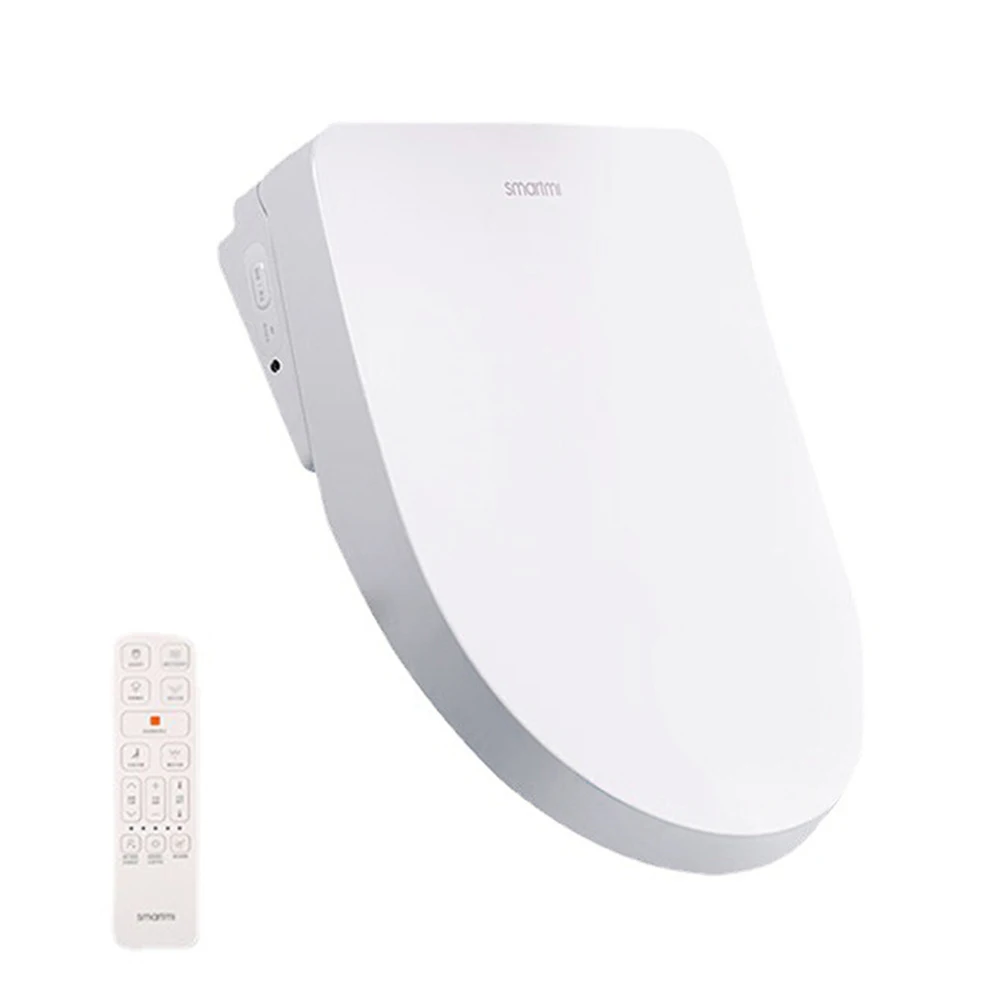 Smartmi Toilet Seat cover Smartmi Smart Heated Bidet Toilet Seat with Remote Warm Air Dryer Water Wind Temperature Adjustable