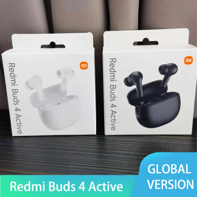 NEW Xiaomi Redmi Buds 4 Active TWS Noise Cancelling Earphone Bluetooth 5.3 Mic Wireless Headphone Sport Headset