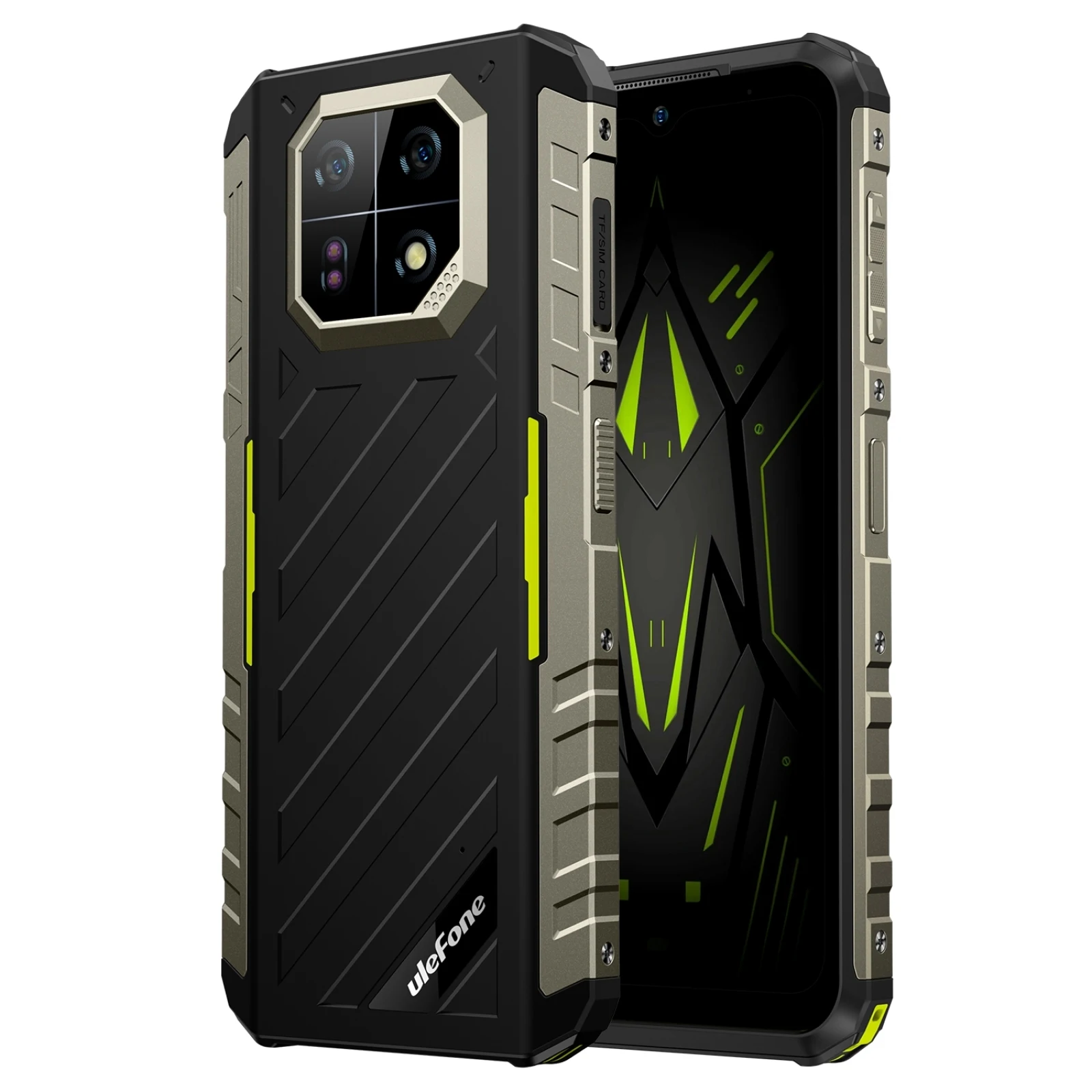 Ulefone Armor 22 8GB+256GB/128GB IP68/IP69K Rugged Phone 6.58 inch Android 13 MTK Helio G96 Octa Core 4G NFC Cellphon