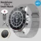Net belt silver