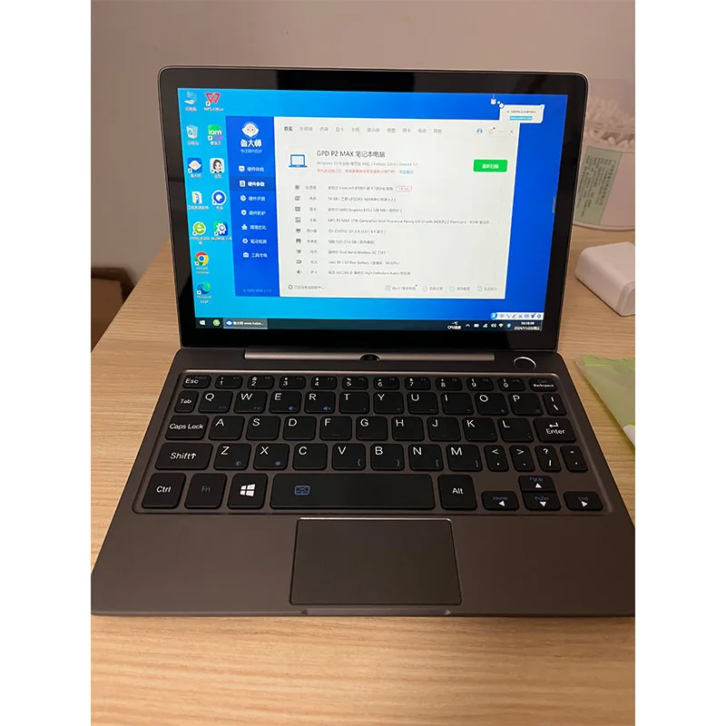 GPD P2 MAX machine 8100Y, memory 16G,