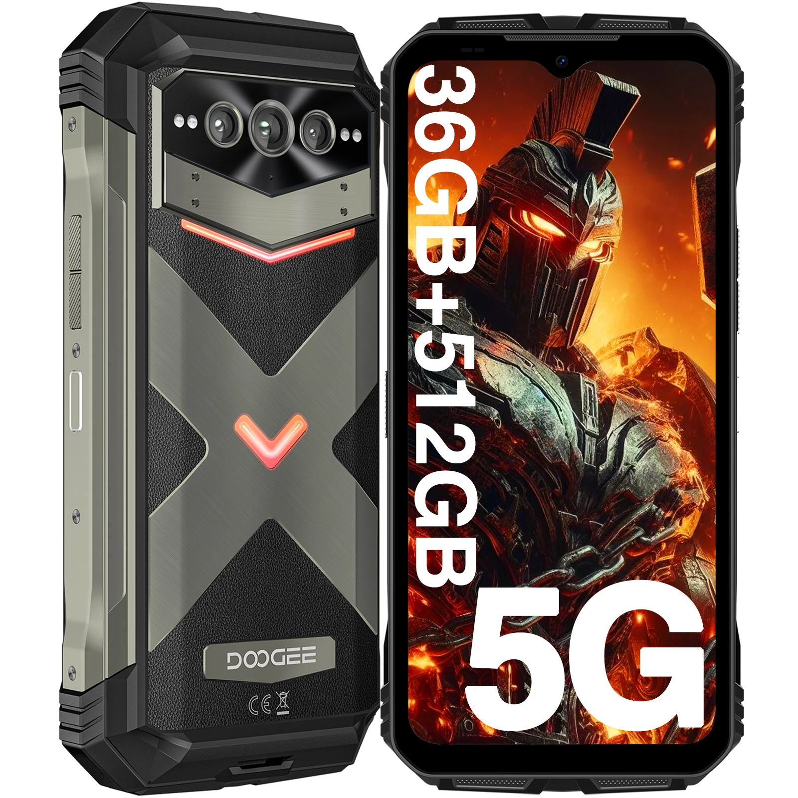 DOOGEE V Max Plus 5G Rugged Phone 6.58