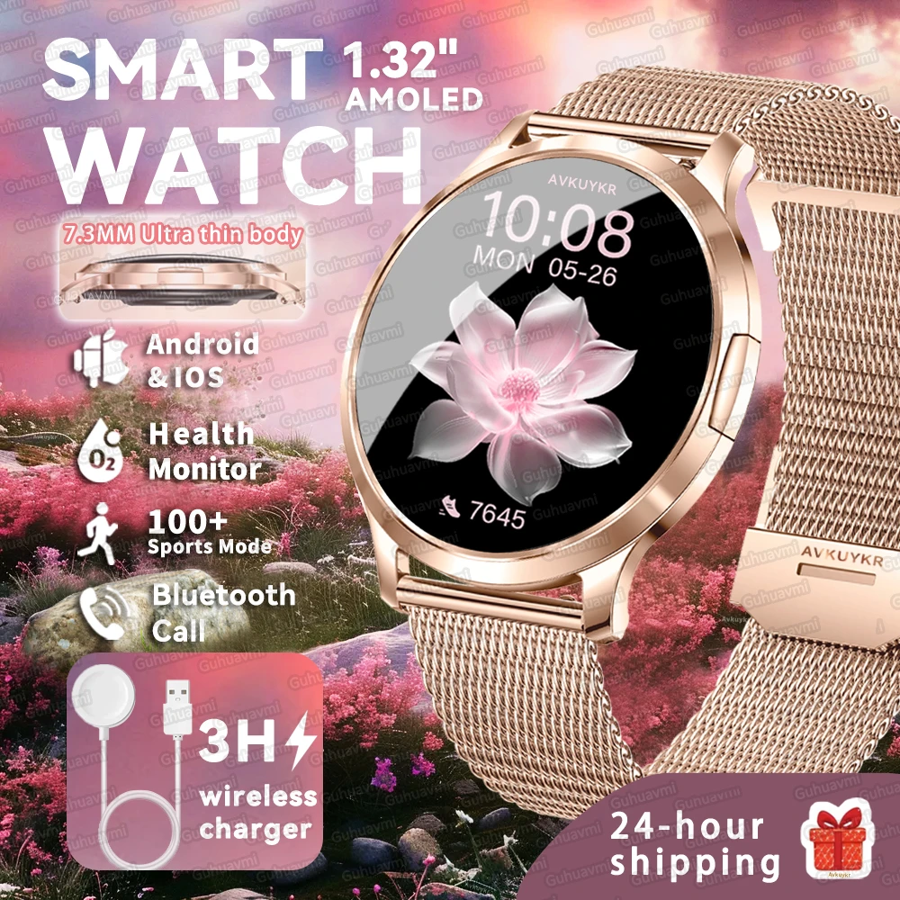 2025 NEW Smart Watch Women 1.32