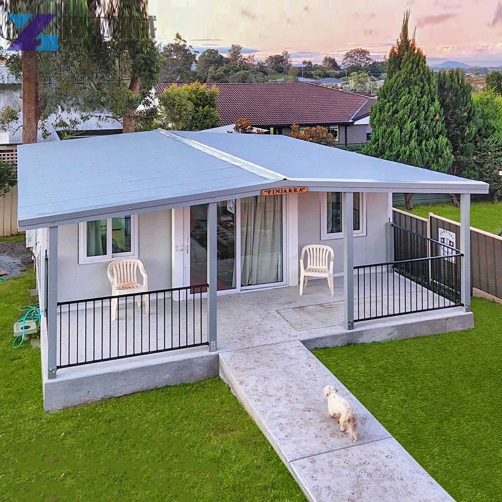 Australia Luxury Villa 20Ft 40Ft Folding Portable Prefab Mobile Homes Foldable Prefabricated Expandable Container Living Houses