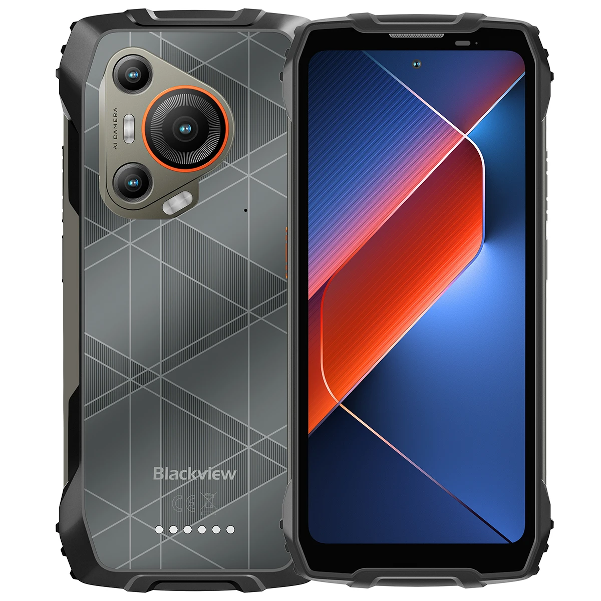 BLACKVIEW BL7000 5G AI Rugged Phone Deepseek GPT Android 15 Smartphone, 6.78