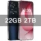 22GB 2TB