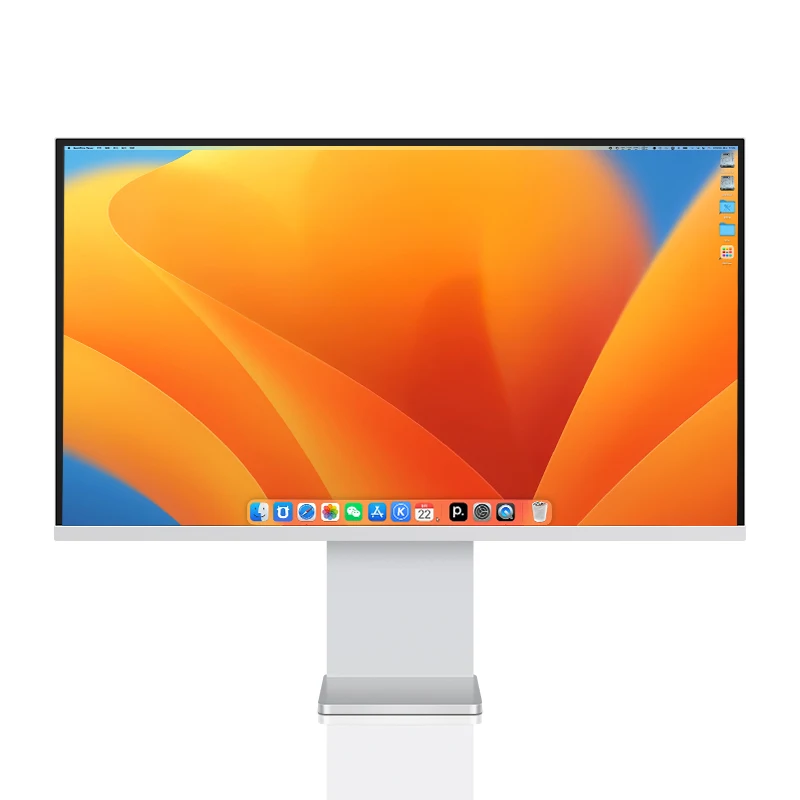 Apple Color 27 Inch 4K 60Hz Monitor LG IPS Screen 97% DCI-P3 USB-C Power Mac/PC Compatible Aluminum alloy metal material body