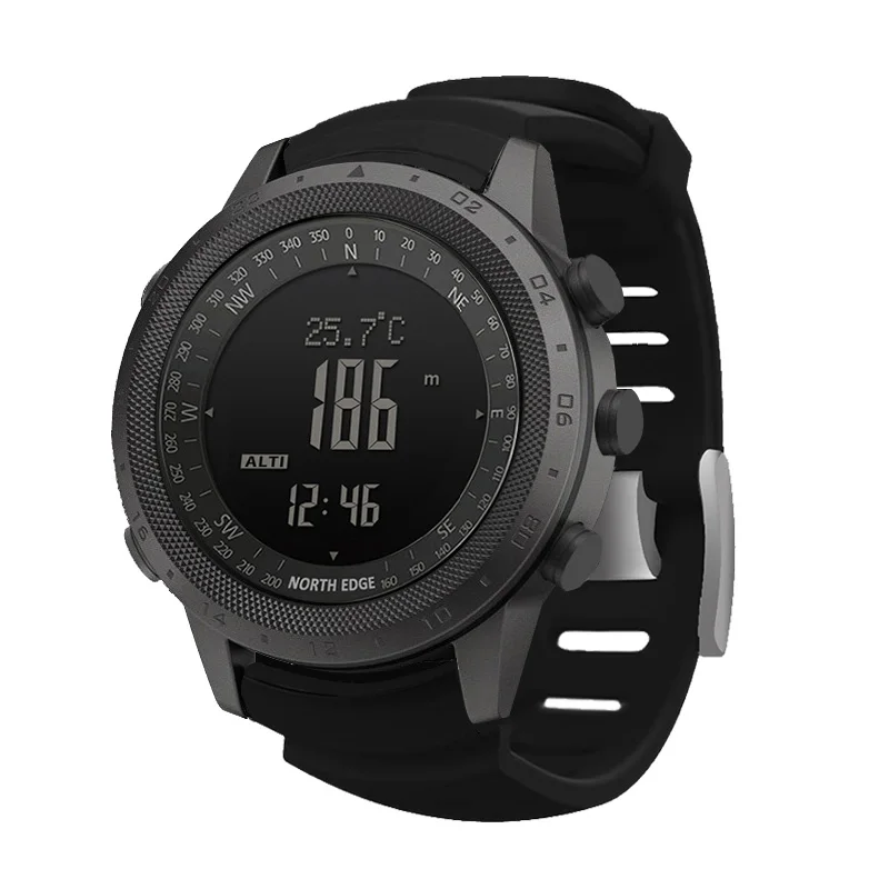 NORTH EDGE DESERT Men’s Smart Watch Altimeter Barometer Compass Military Army Smartwatch Swimming Running Clock Waterproof 50m