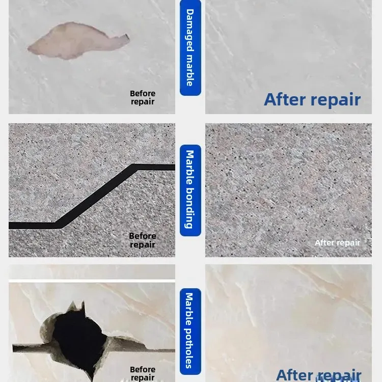 Marble Crack Repair Paste Kitchen Countertop Quartz Stone Cabinet Stove Joint Adhesive Stone Artificial Stone Sealing Agent