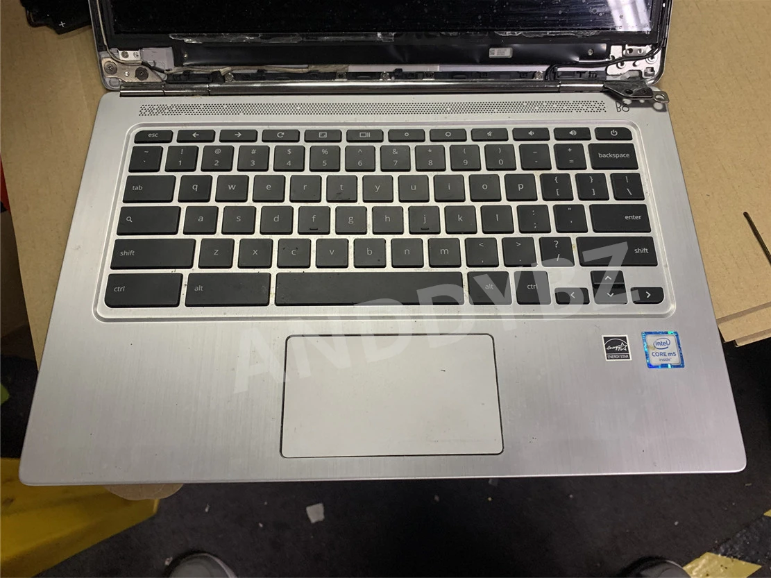 Used Original For HP Chromebook 13 G1 LAPTOP C Shell With Keyboard And Touchpad V153946AS1 859668-001 Tested Good Free Shipping