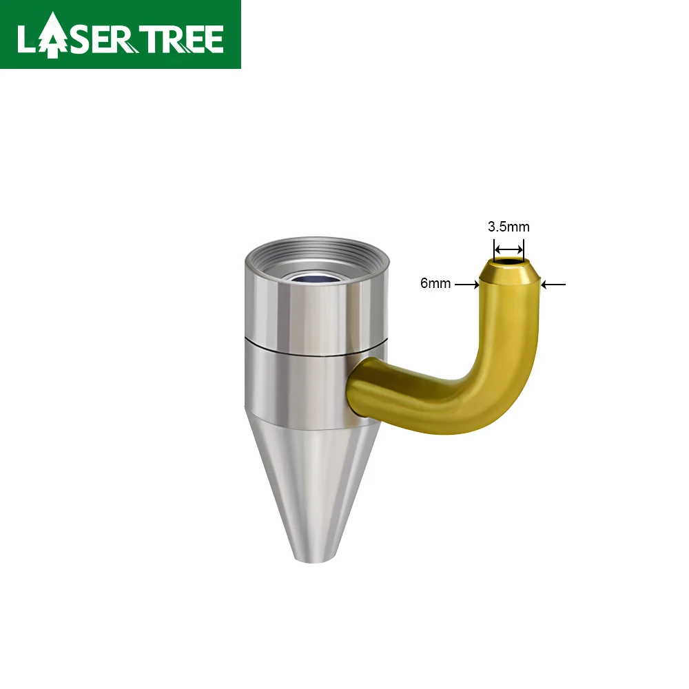 LASER TREE 80W-AA-Pro with Air Assisted Accessories Laser Head, Air Nozzle, Protective Cover, Optical Lens for Laser Module