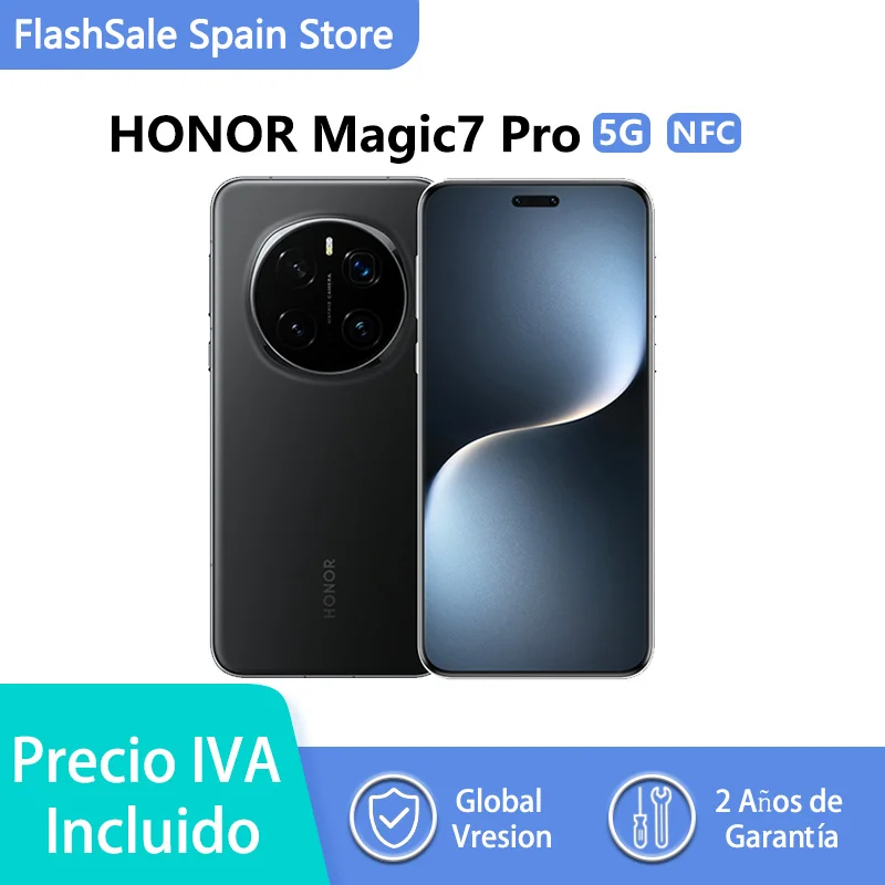 Honor Magic7 Pro 5G, NFC, Smartphone, Snapdragon® 8 Elite, 6.8 inches, 200MP Camera, 5270 mAh Battery, IP69