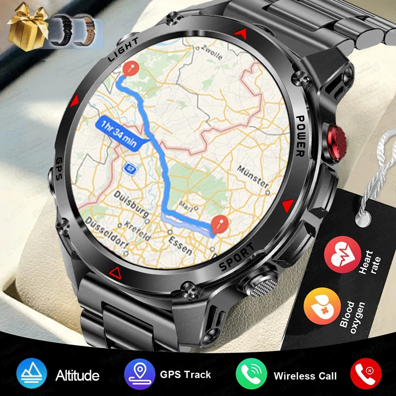 2025New Outdoor Military Smart Watch Men 1.46