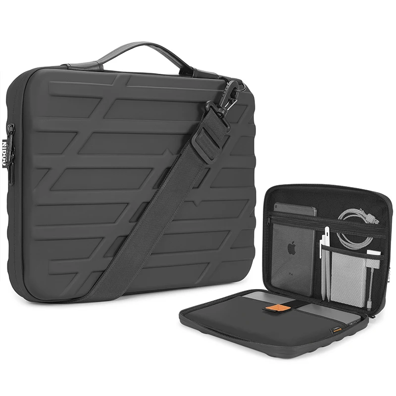 NIDOO Carrying Case Hard Shell Protective Laptop Bag For 13