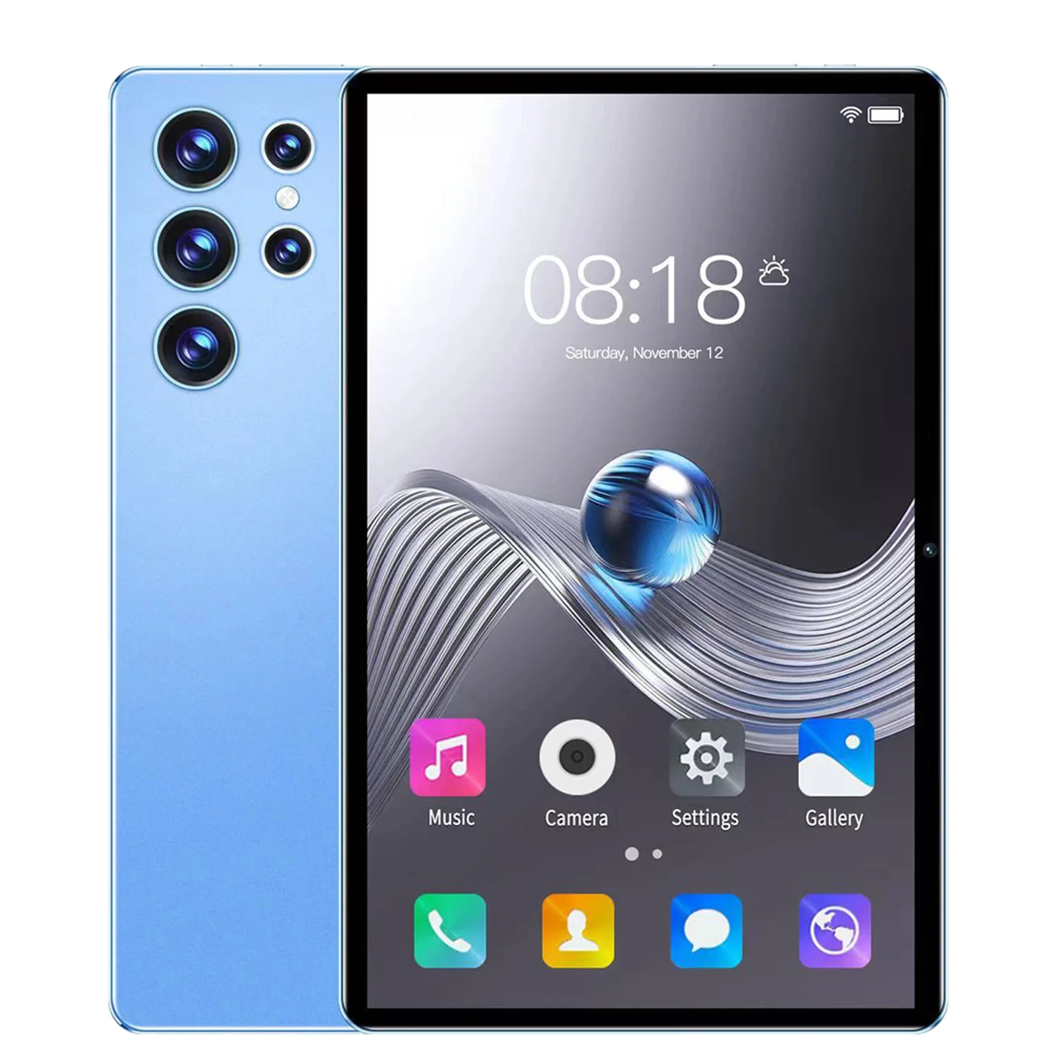 2025 New Upgraded Pad 10.1 Inch Android Tablet HD Display Octa Core 4GB RAM 64GB ROM Dual Phone Call WiFi Google Play Tablet PC
