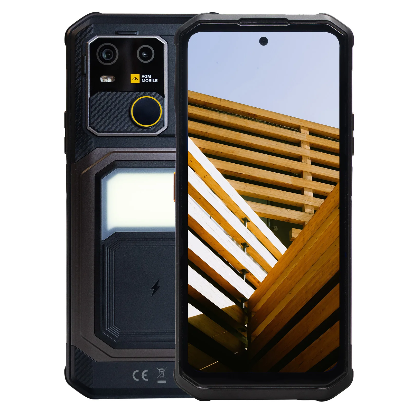 AGM G3 Rugged Phone 5G, Dimensity 7300, 10000mAh, IP68 Waterproof, Wireless Charging, Camping Light, 24（12+12）GB+512GB）