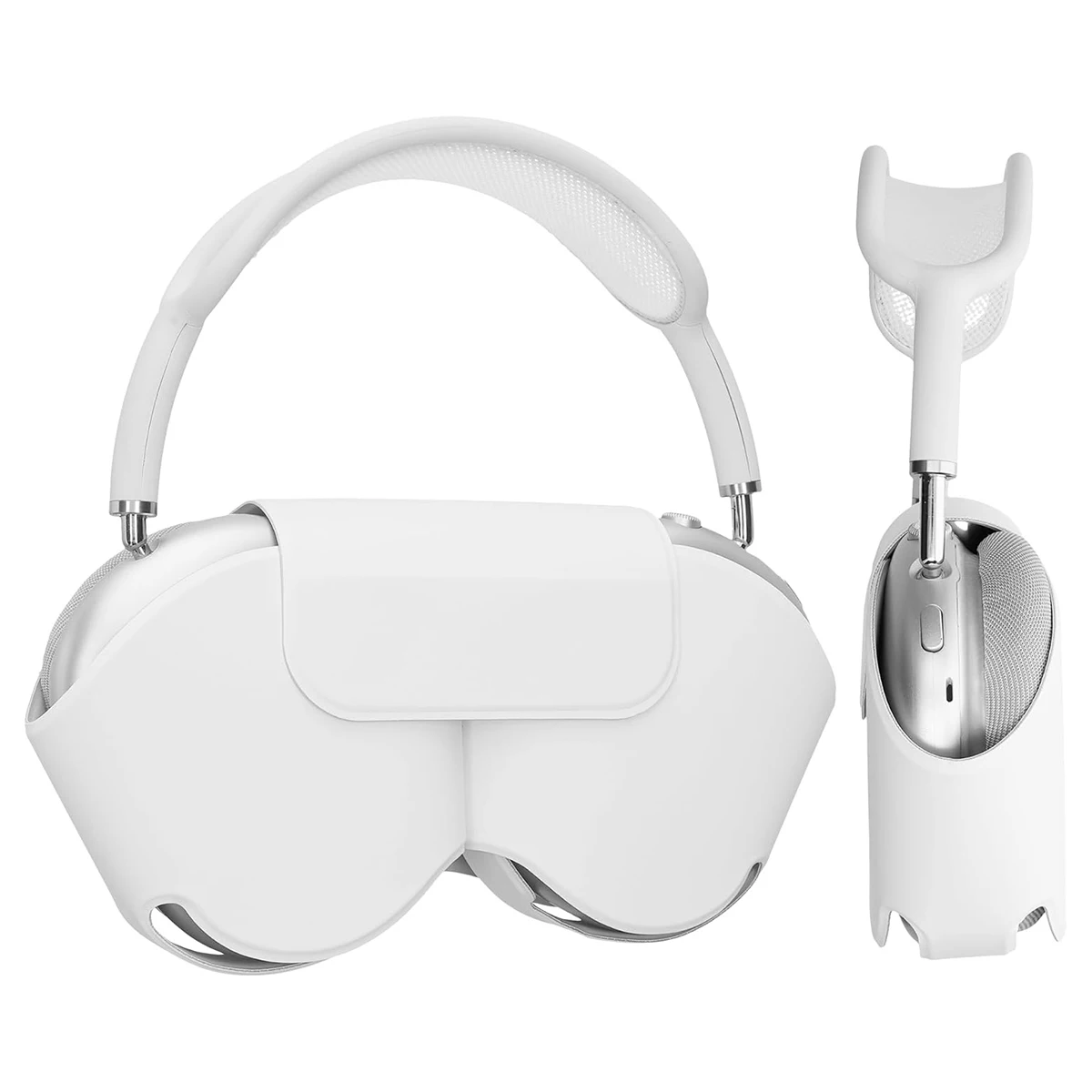 #Case Cover Designed for Airpods Max case, Headphones Protective Case for AirPod Max Supports Sleep Mode, Anti-Scratch