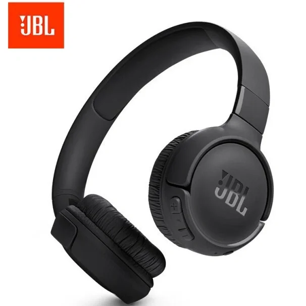 Original JBL Tune 520 BT Wireless Headphones Headband Calls Bluetooth 5.3/Hands-Free Support APP Deep Bass Foldable Headset
