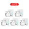 White 5PCS
