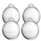 4 PCS White