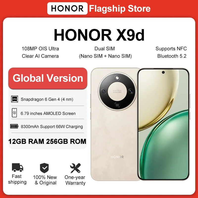 Global Version HONOR X9d 5G Smartphone 6.79