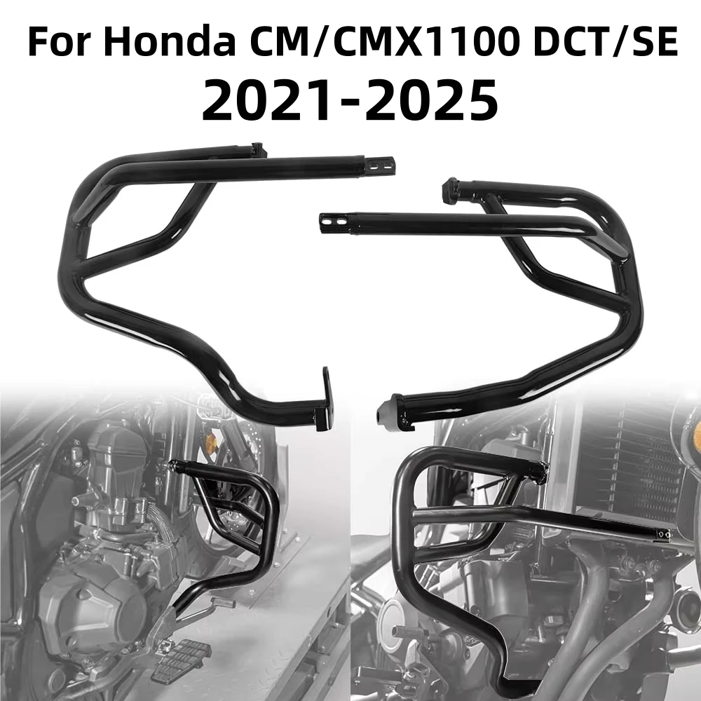 Motorcycle Crash Bar Engine Guard Bumper Frame Protector for HONDA Rebel CMX1100 CM1100 DCT SE 2021-2025 Motorcycles Accessories