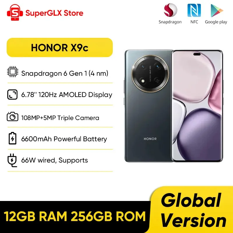 2024 New HONOR X9c 5G Global Version 6.78