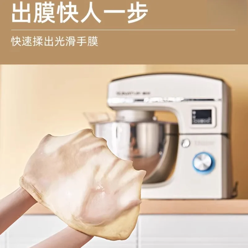 8L Commercial Automatic Food Mixer New Stand Mixer Dough Kneading Machine for Home Kitchen Use