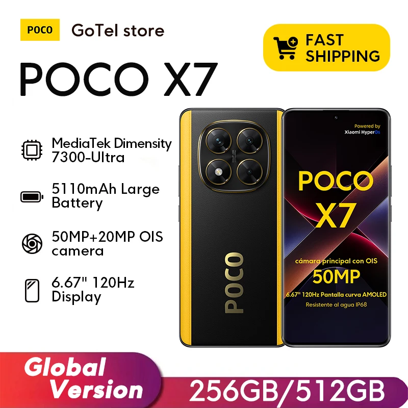 POCO X7 5G Global Version 6.67