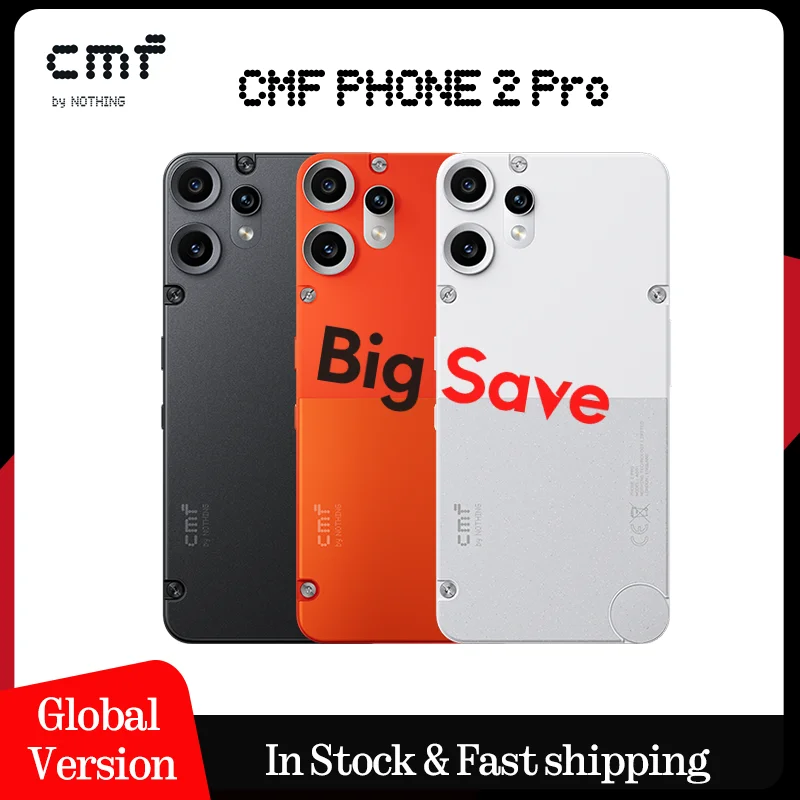 CMF Phone 2 Pro Global Version 6.77 AMOLED 120Hz MediaTek Dimensity 7300 Pro 5G