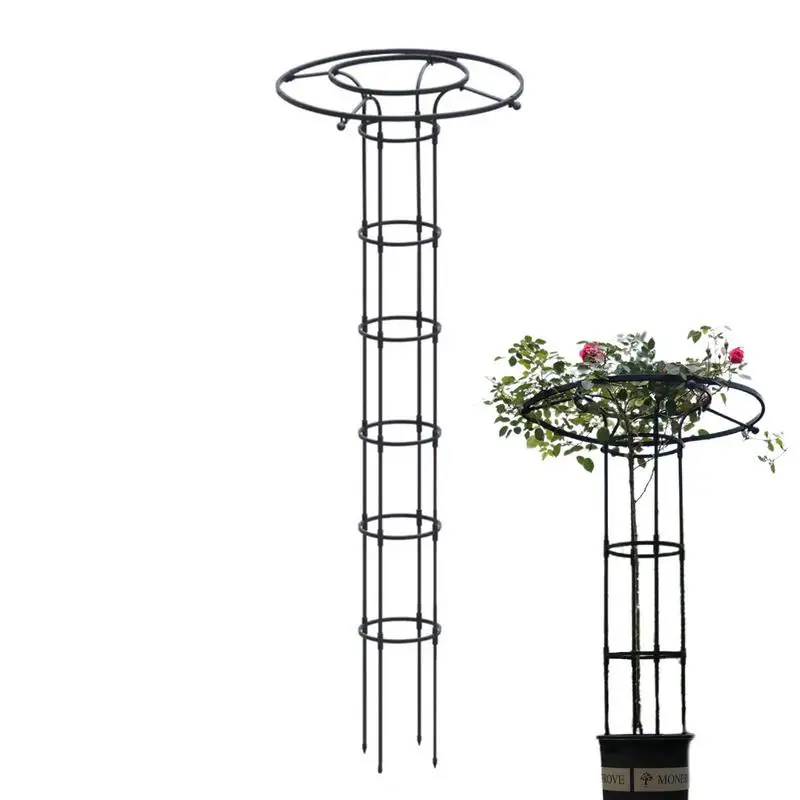 Garden Trellis For Climbing Plants Rust-Proof Trellis Metal Vine Plant Support Trellis DIY Climbing Trellis Flower Pots Supports