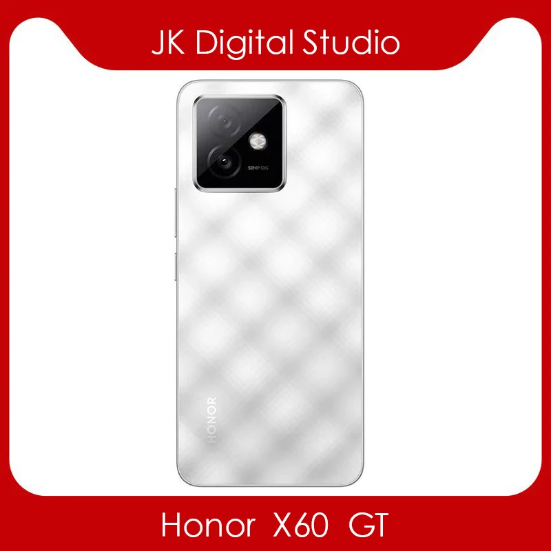 Original Offical Honor X60 GT 5G Cell Phone 6.7inch AMOLED Snapdragon8+ Gen1 50MP Camera 6300Mah Google Android 15 NFC Google