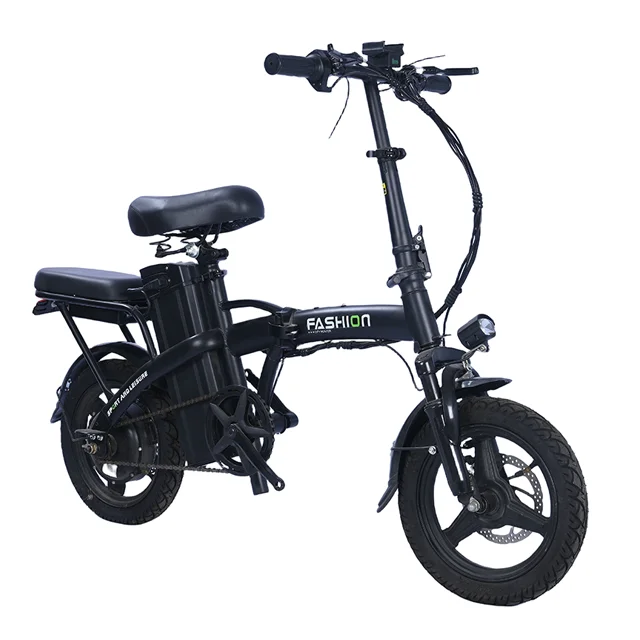 China Wholesale  Electric Bicycle Folding E Bike Adult Drive Electric City Bike