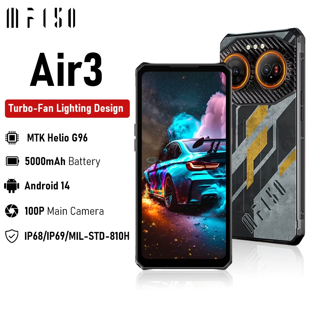 IIIF150 Air3 4G Rugged Phone 6.6
