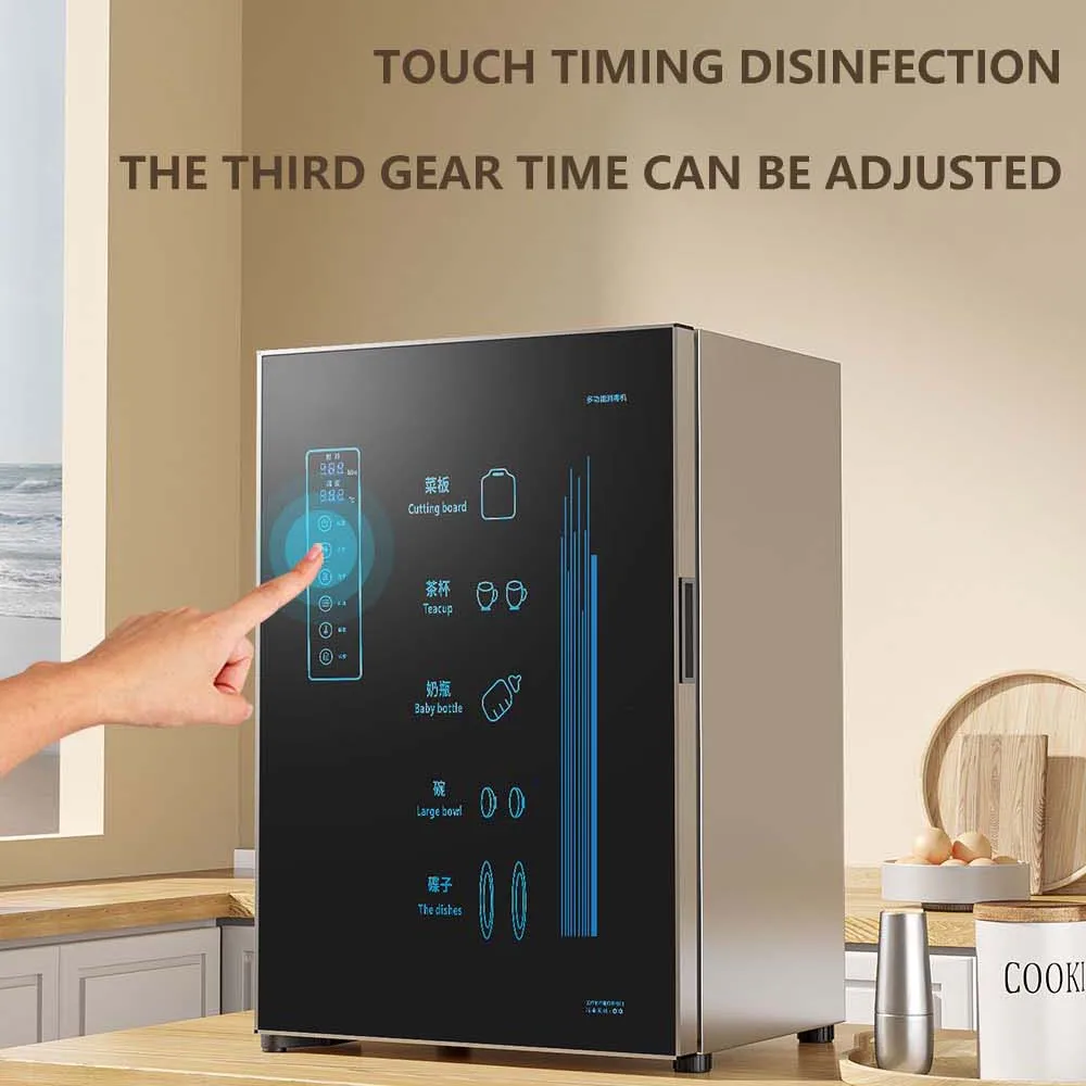 Kitchen Bowl Dish Disinfection Cabinet Household Desktop Ultraviolet High-temperature Drying Tableware Disinfection Cabinet