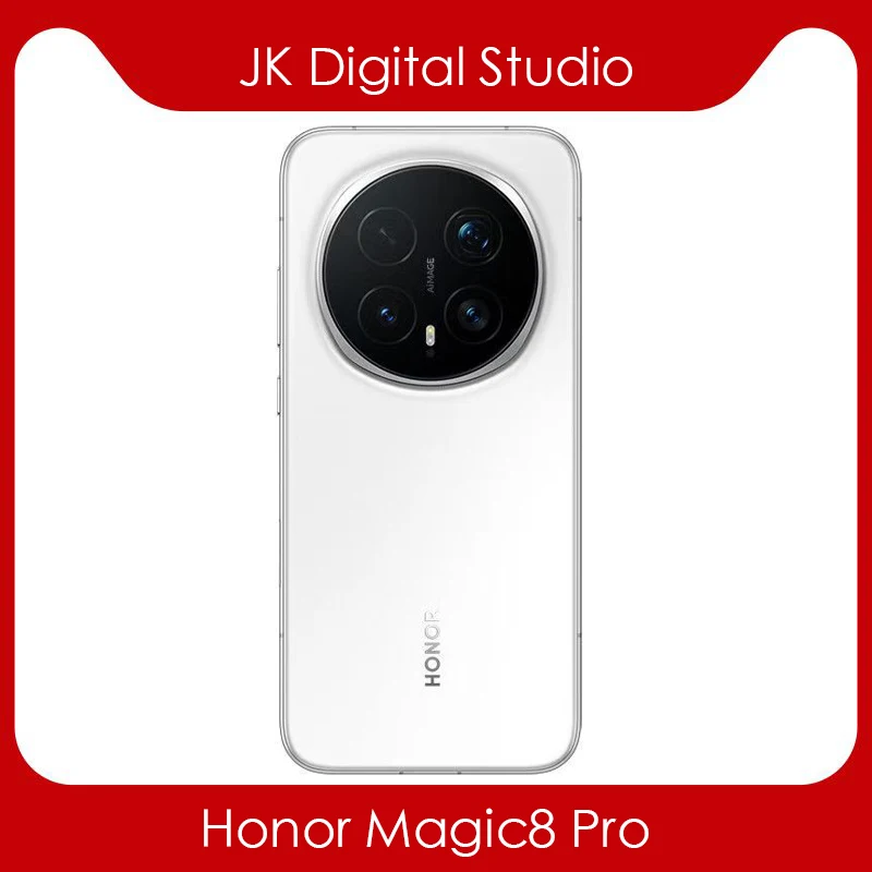 New Honor Magic 8 Pro 6.71inch OLED Snapdragon8 Gen5 200MP 7200Mah 80W Fast Charger OTA NFC Android 16 China Version·