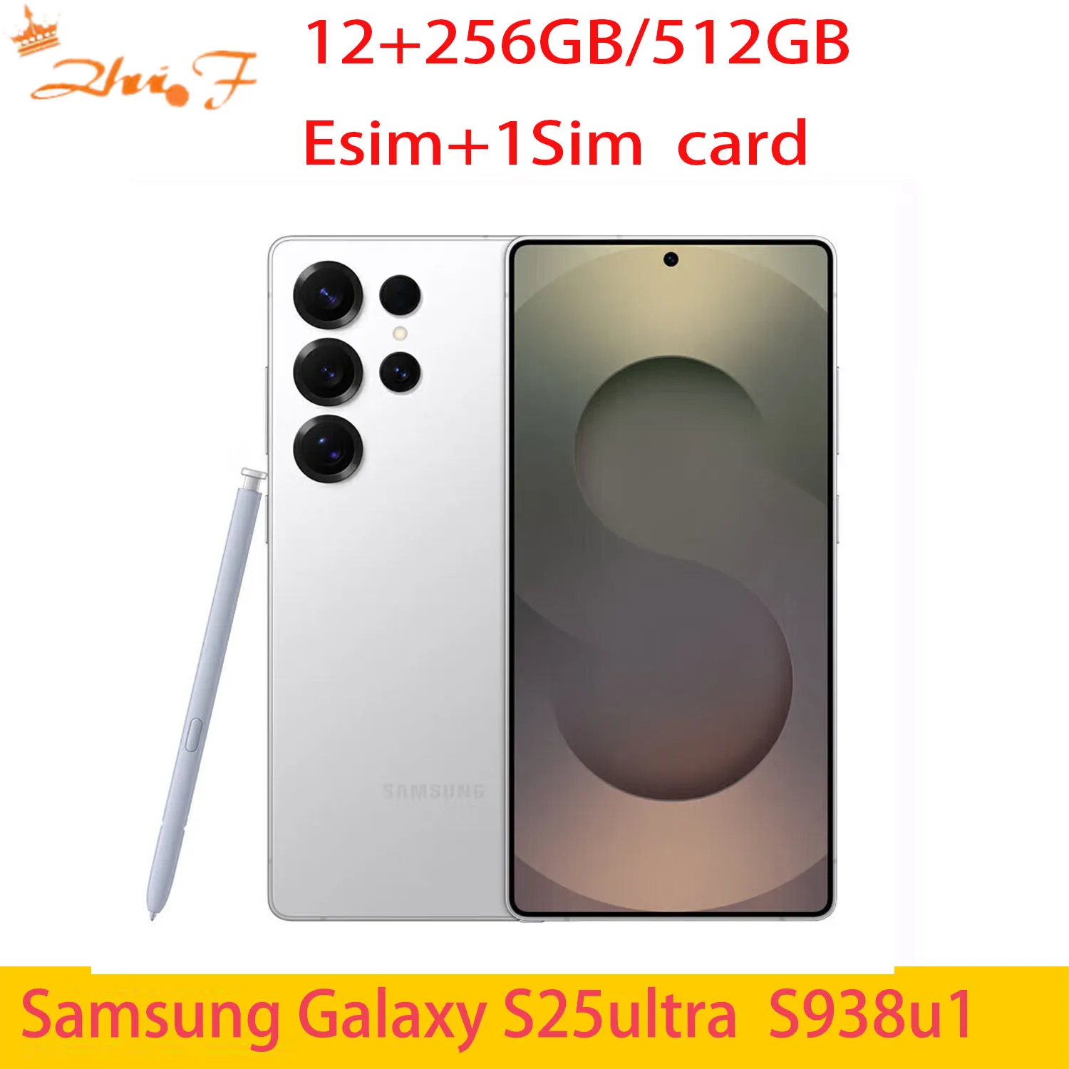 Samsung Galaxy S25 Ultra  s25u S938u1 s938u 12GB RAM 256/512/1TB Snapdragon 8 Elite 5000mAh 200MP 6.9
