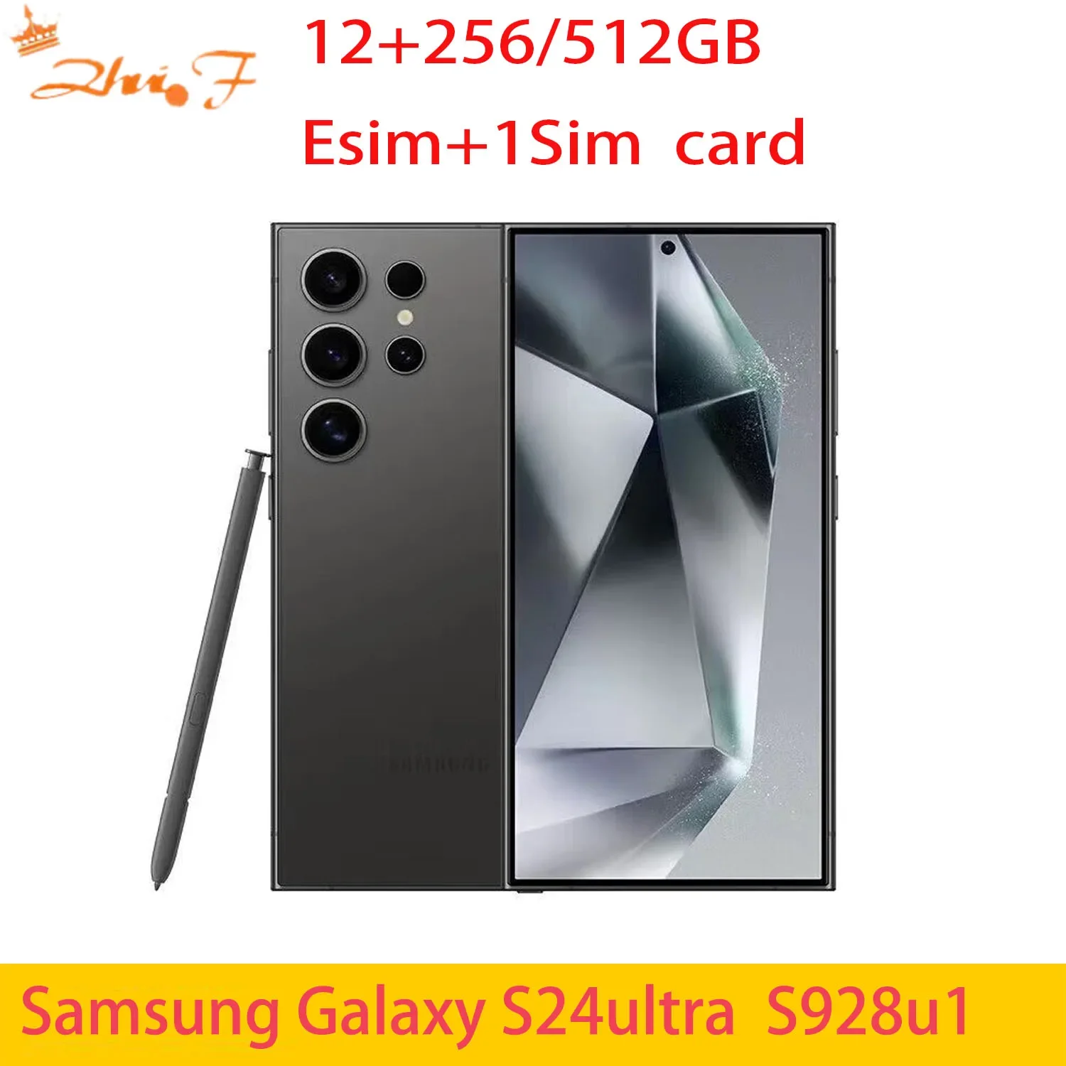 Samsung Galaxy S24 Ultra s24u s928B/DS s928u1 S928b/ds 108MP  256GB/512GB R0M 200MP 5000mAh 6.8