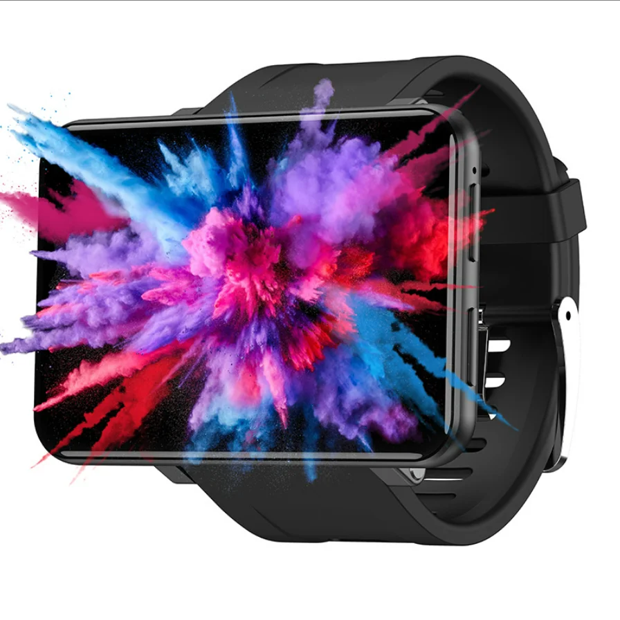 2026 NEW DM100 4G  Smart Watch Android 7.1 OS Phone 5MP 3 GB 32GB 2.86 Inch Screen Camera 480*640 Ips Screen 2700mah Battery