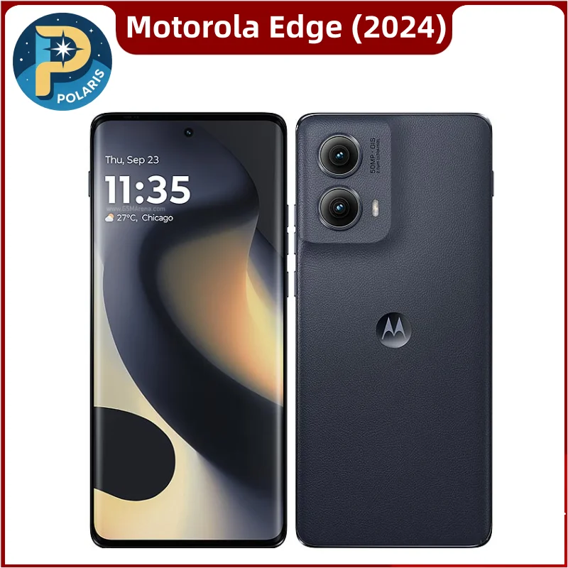 Original Motorola Moto Edge Gen 5 XT2405 (2024) 8GB+256GB ROM 6.6′ P-OLED 1 SIM+1 eSIM Virtually New Unlocked Smartphone