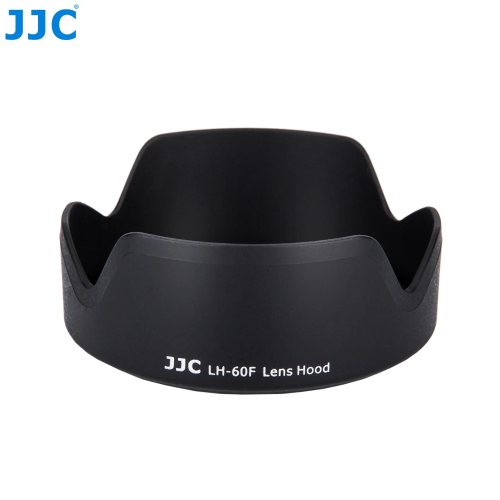 JJC EW-60F Reversible Lens Hood for Canon RF-S 18-150mm F3.5-6.3 is STM Lens on EOS R7 R10 for Canon EF-M 18-150mm F3.5-6.3 M50